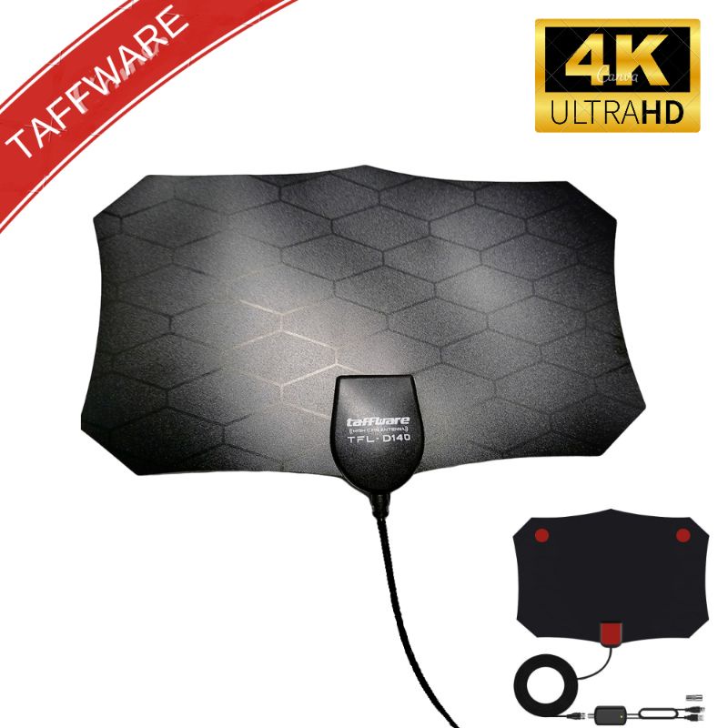 ANTENA TV DIGITAL TAFFWARE BOOSTER DVB T2 KUALITAS UP TO [HD] TERBAIK