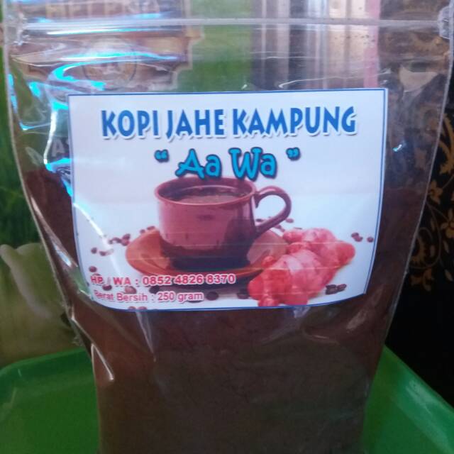 

KOPI BUBUK JAHE /KOPI JAHE KAMPUNG250 Gram