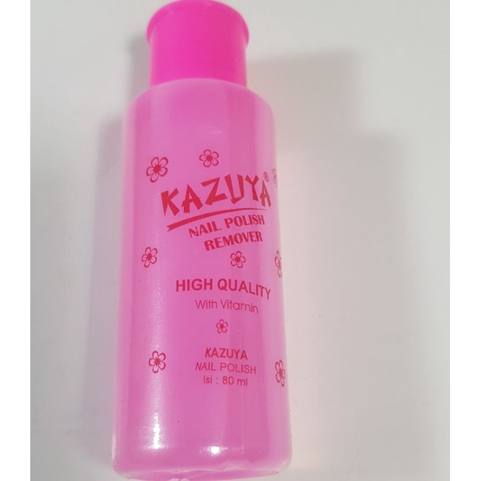 Jual Penghapus Kutek Kazuya Nail Polish Remover (80ml) Shopee Indonesia