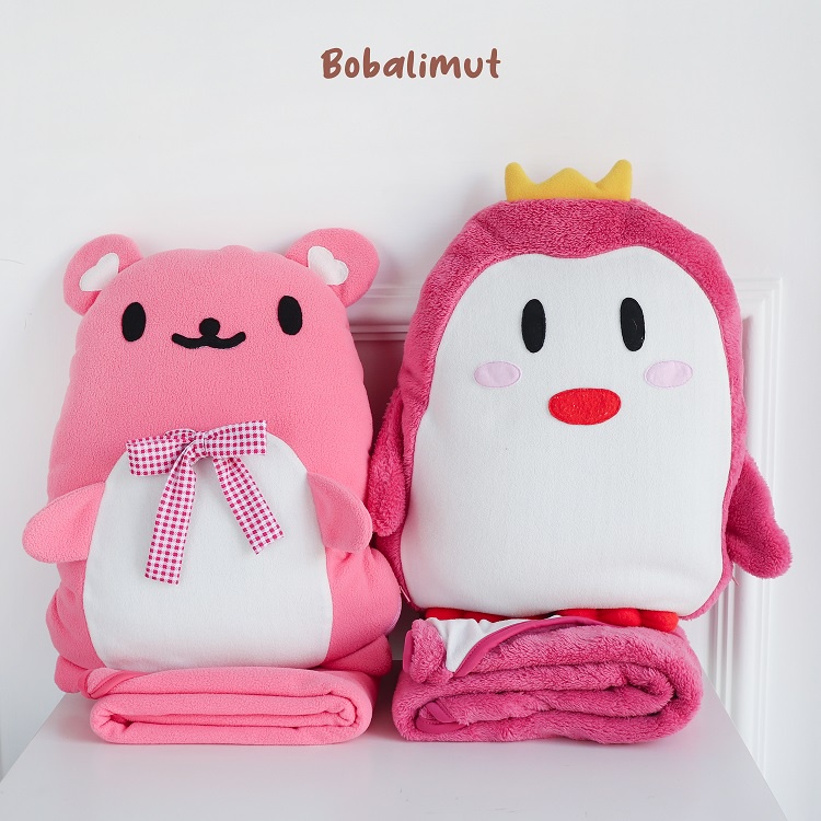 Cuddle Me Boneka Bantal Selimut Cuddleme Bobalimut 3 in 1