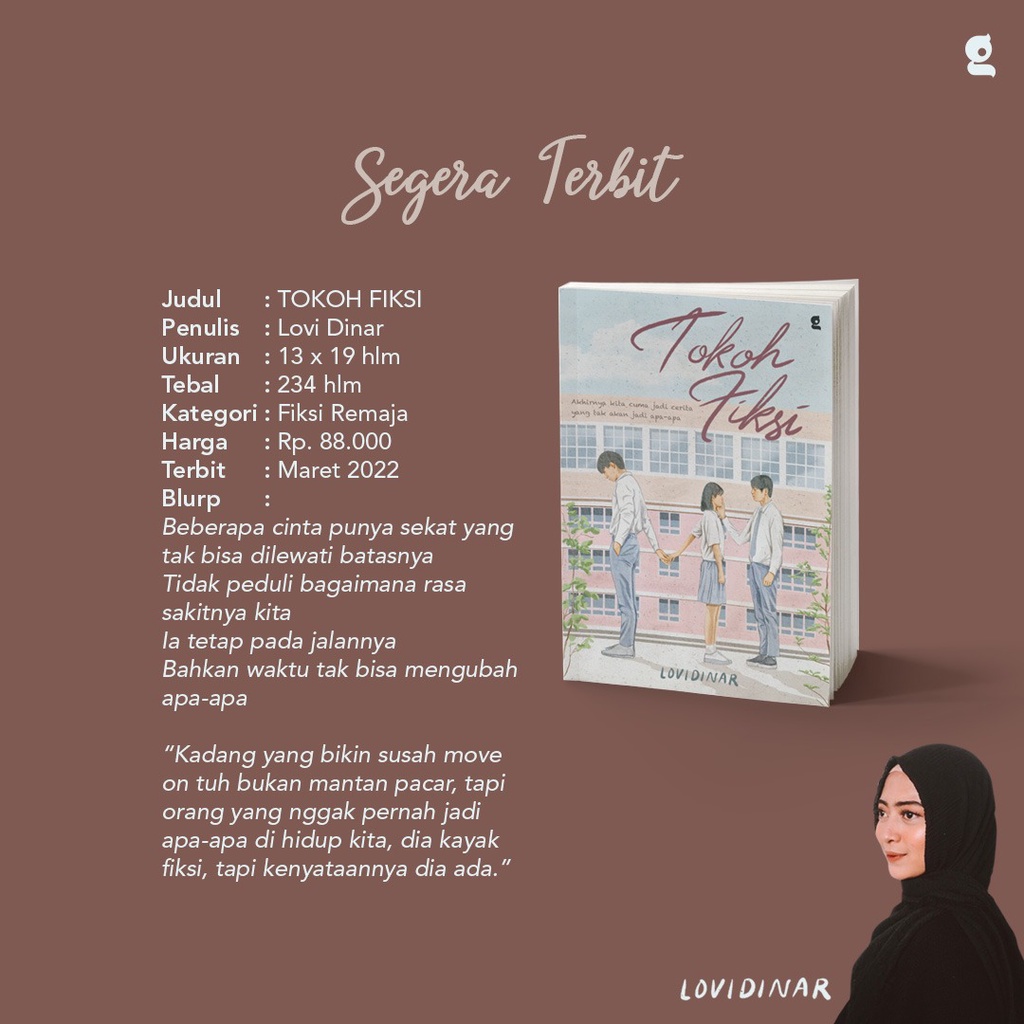 Novel TOKOH FIKSI (Lovidinar) + Bonus-4