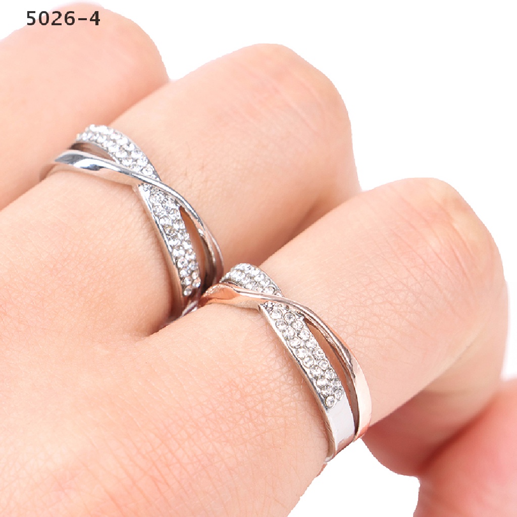 5026-4 Weight Loss Crystal Rhinestone Ring Slimming Healthcare Ring Magnetic Jewelry 5026-4