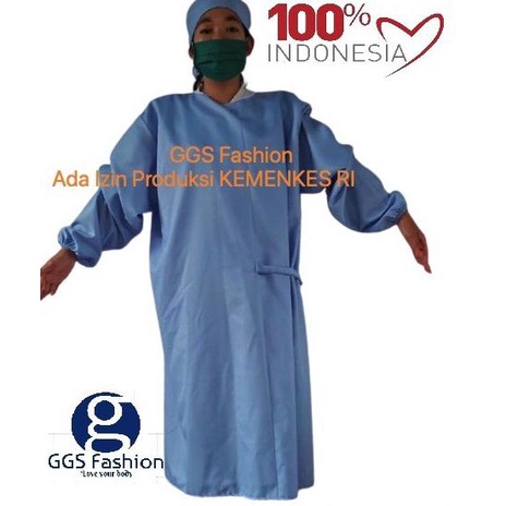 Surgical Gown Katun operasi