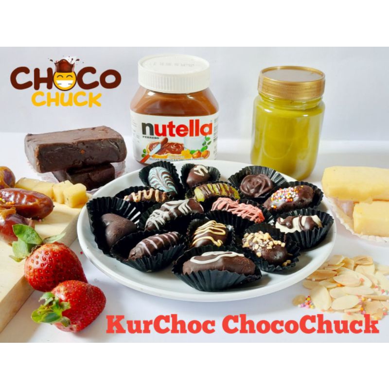 

kurma coklat Chocochuck kurcok kurchoc premium