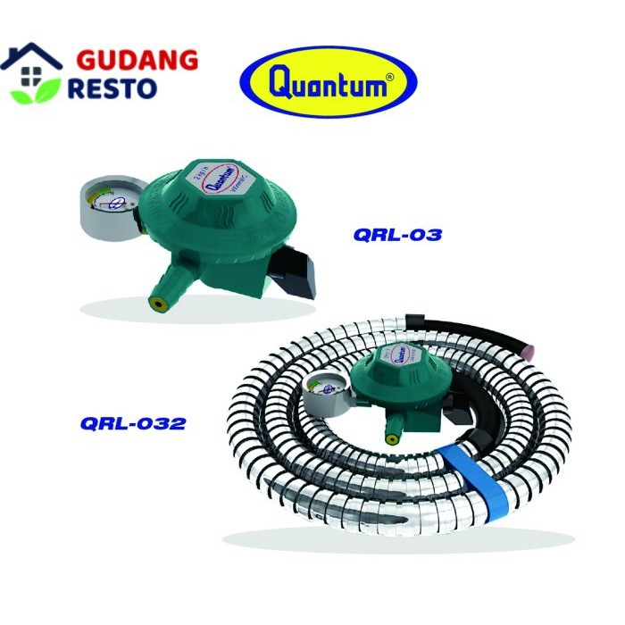 Regulator QUANTUM Gas Kepala LPG QRL 03 / QRL03 / QRL-03