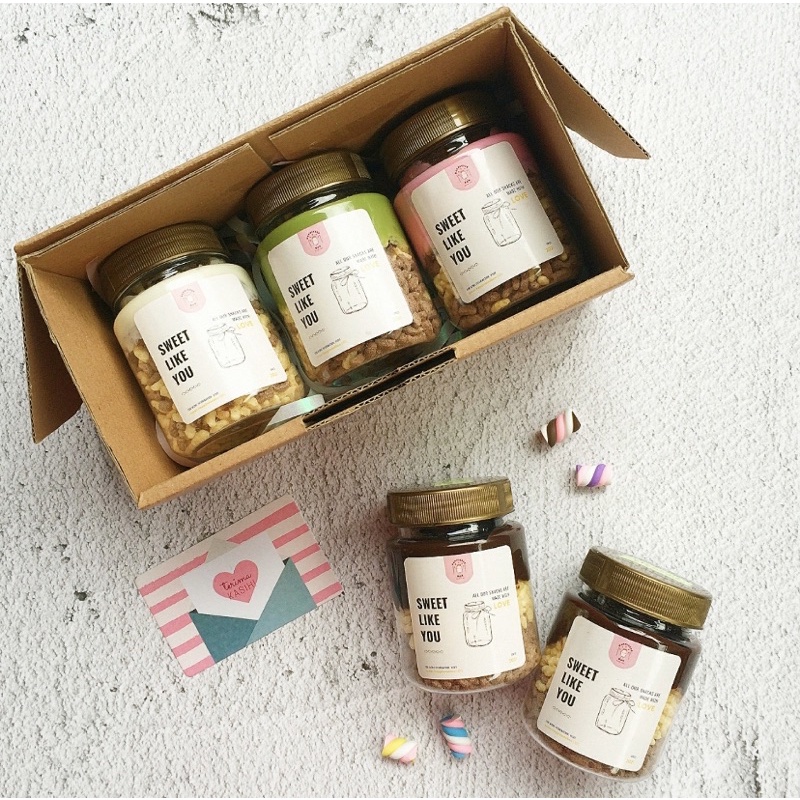 

Crispy in jar Happiness Box