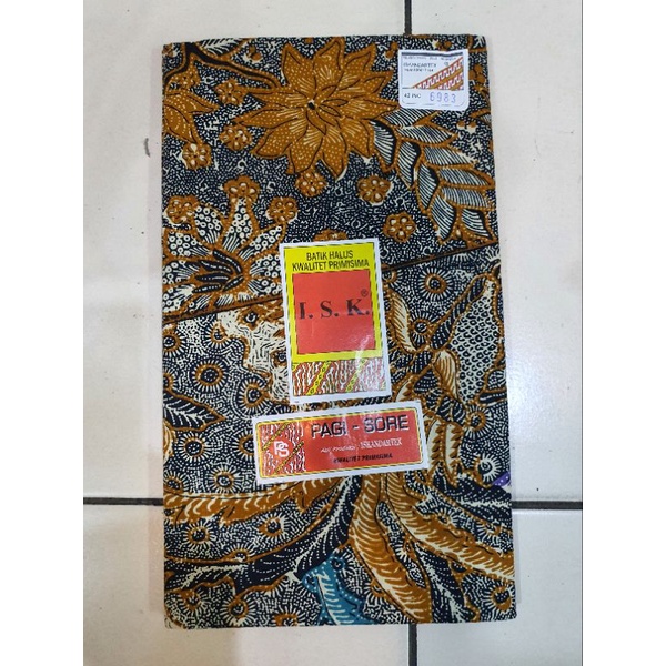 KAIN PANJANG/BATIK/JARIK ISKANDARTEX MOTIF CAKRA PAGI SORE