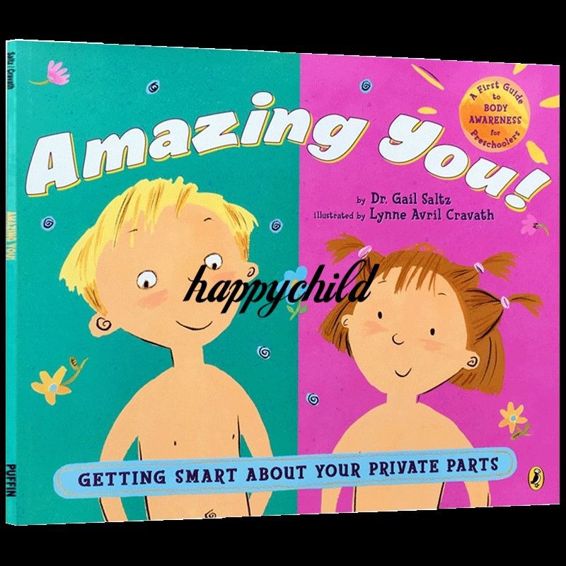 Original amzaing you getting smart on your private parts buku impor/buku anak/happychild