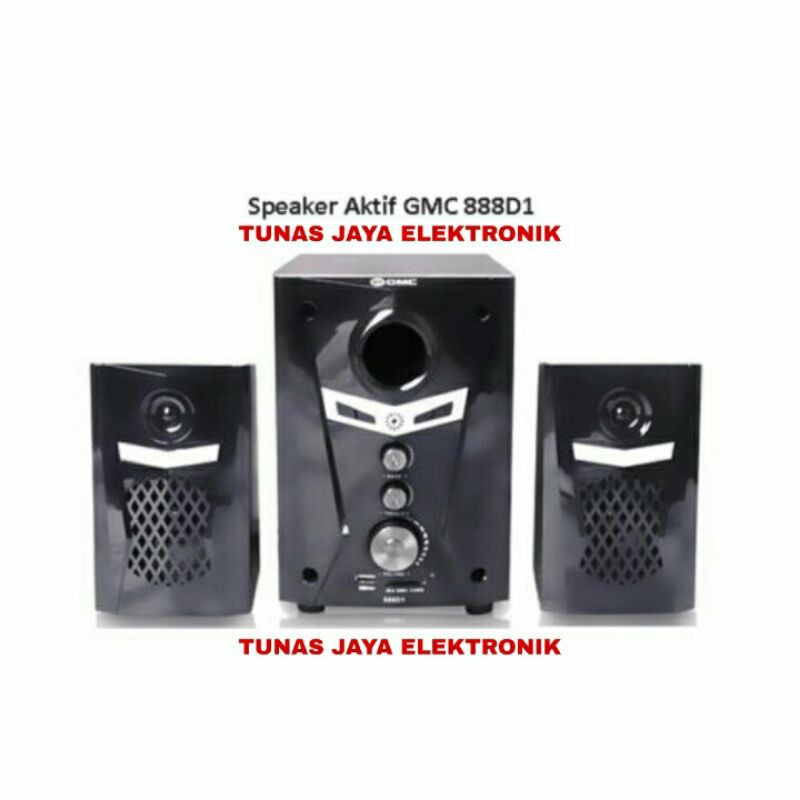 SPEAKER AKTIF GMC 888 D1 BLUETOOTH