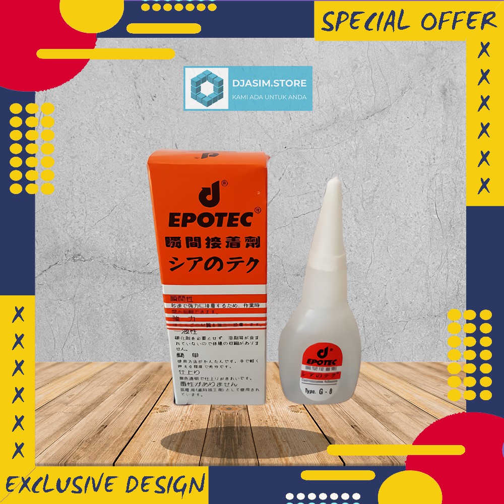 

LEM EPOTEC LEM KOREA POWER GLUE SUPERGLUE CYANOACRYLATE ADHESIVE