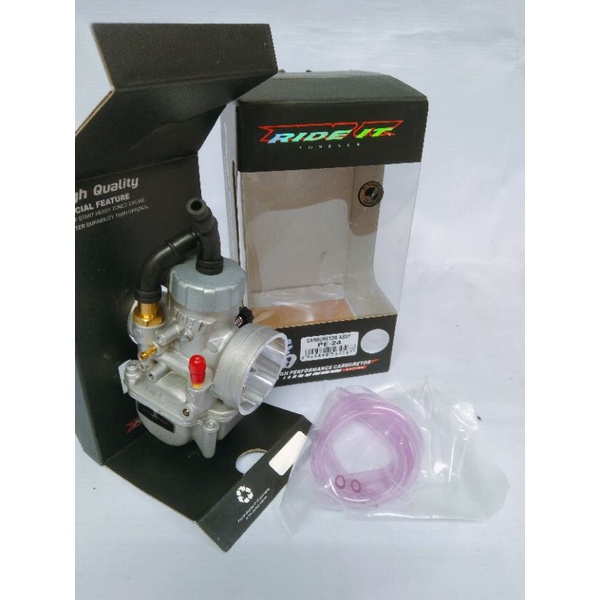 KARBU PE RIDE IT/KARBULATOR PE RIDE IT/KARBURATOR PE RIDE IT 24/26/28 ORIGINAL 100% RIDE IT UNIVERSAL VIXION CB TIGER GL PRO MEGAPRO RX KING VEGA JUPITER F1ZR MIO BEAT SCOOPY SMASH SHOGUN SUPRA KHARISMA SATRIA FU NINJA 150 SCORPIO KLX 150-24 ride it silver