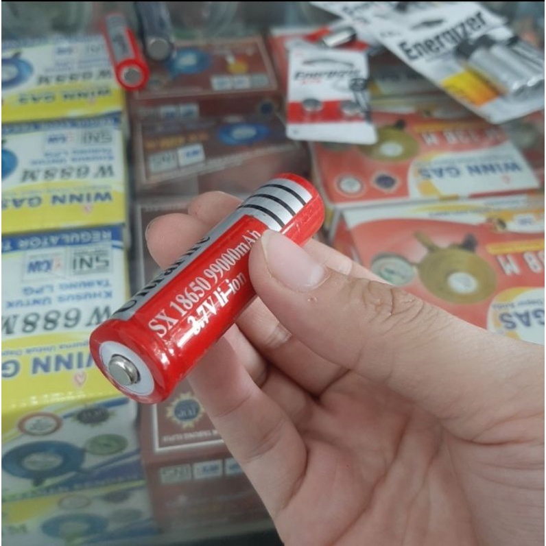 Ultrafire 18650 Baterai Baterry Batre Senter SWAT