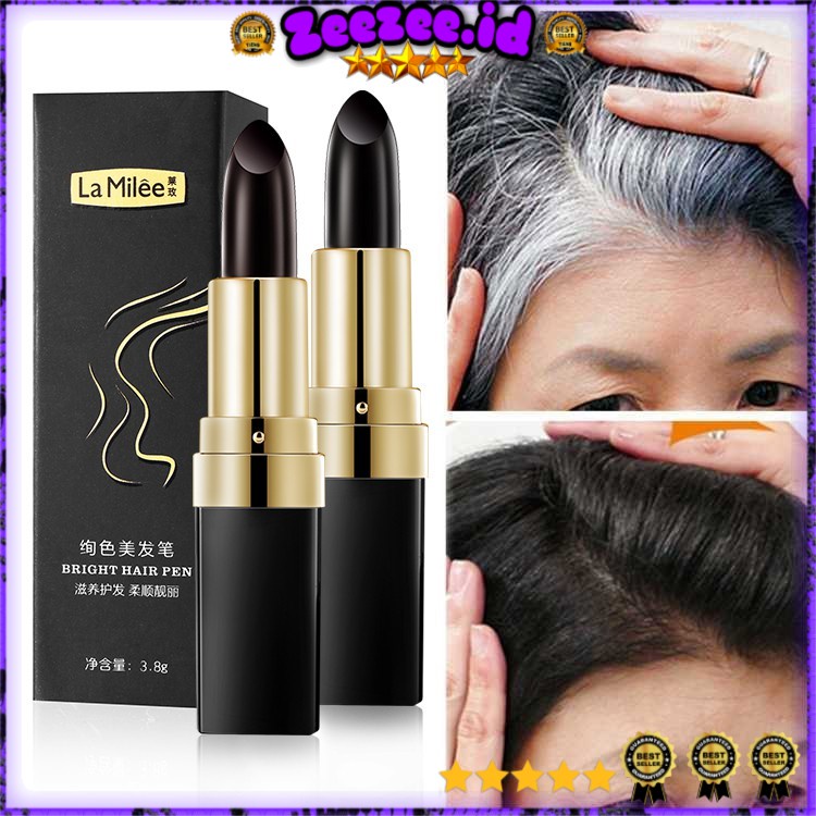 Lipstik Cat Rambut Uban Penghitam Bright Hair Dye Pen - 20180087