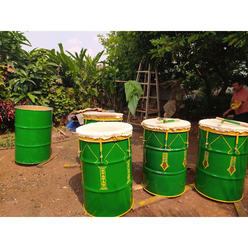 Bedug Mushola / Bedug Masjid / Bedug Drum kulit KERBAU