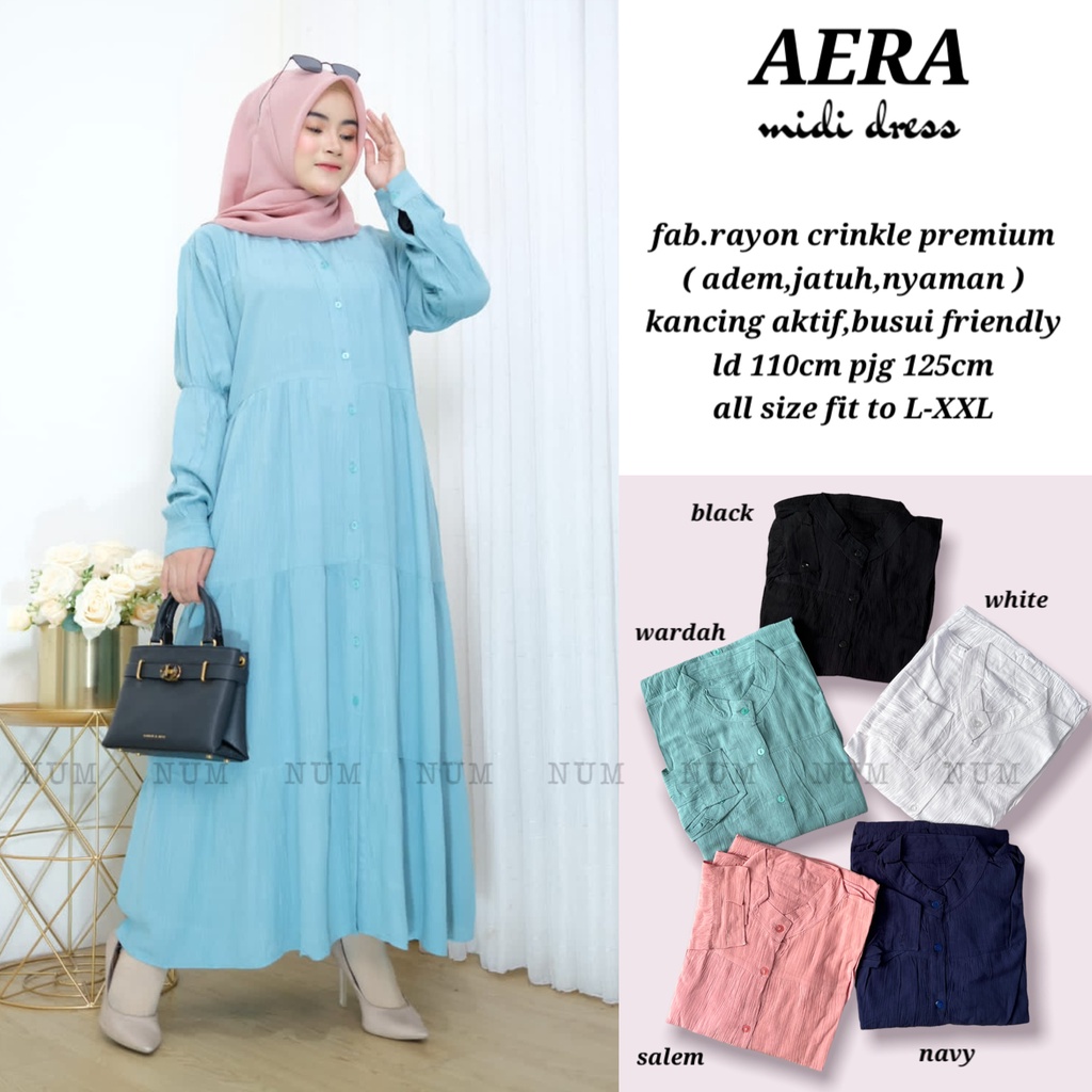 Aera midi dress