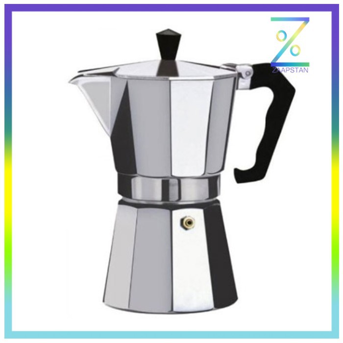 OneTwoCups Espresso Coffee Maker Moka Pot Teko Stovetop Filter 50ml 1