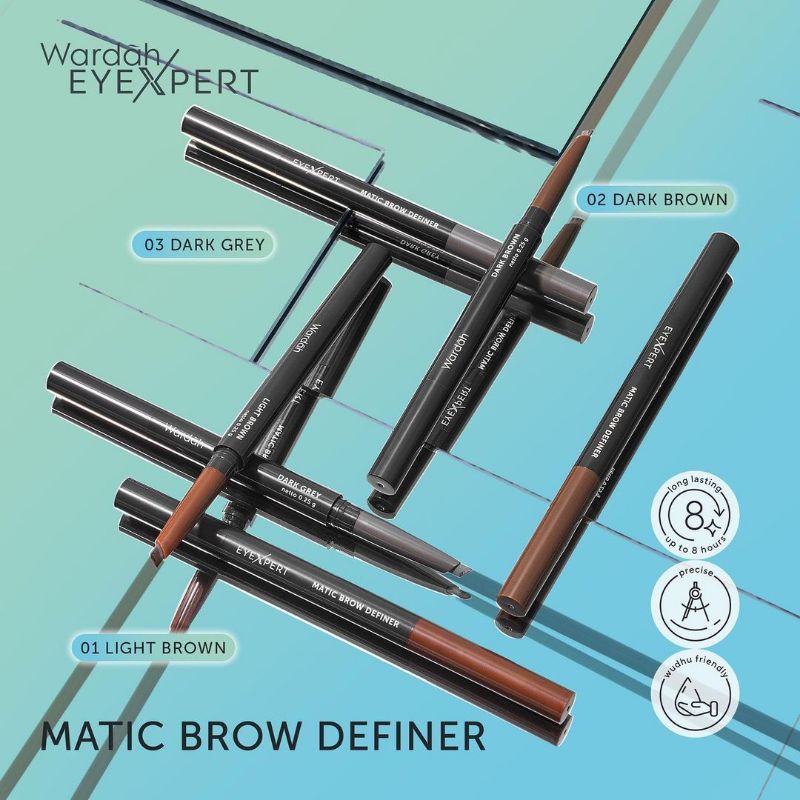 WARDAH EyeXpert Matic Brow Definer 0,25gr (Pensil Alis)