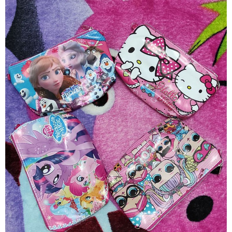 Tas selempang anak perempuan tali panjang