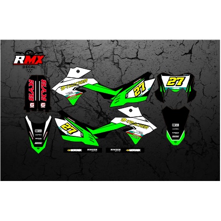 DECAL DTRACKER FULLBODY (025) DEKAL STIKER DTRACKER 150 SE 2016 2017 2018 2019 2020 2021 2022 HITAM 
