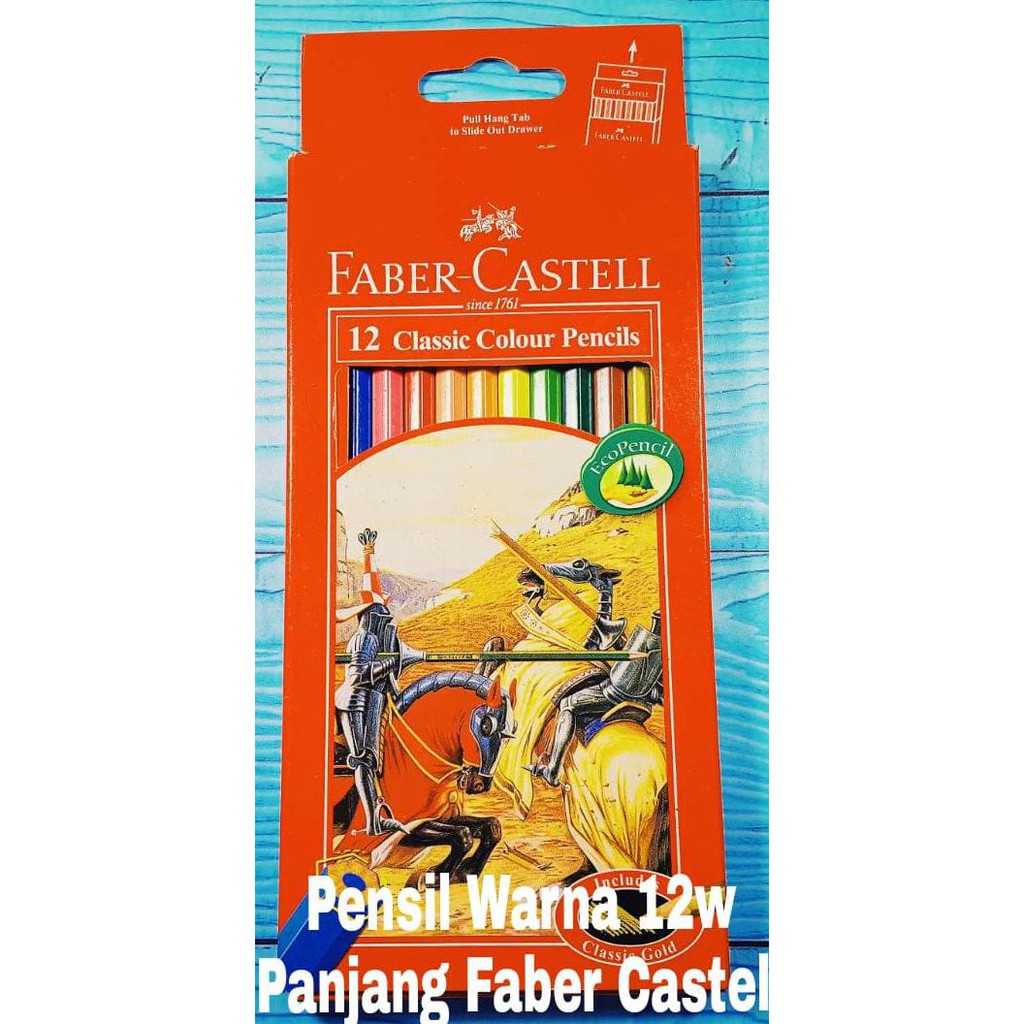 

Sale!! Pensil Warna Faber Castell 12 Panjang Classic Terbaru