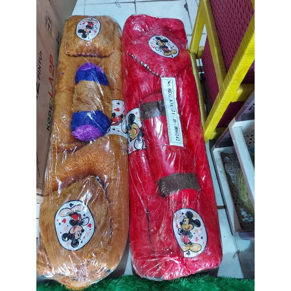 surpet kasur lantai karakter tebal bulu rasfur