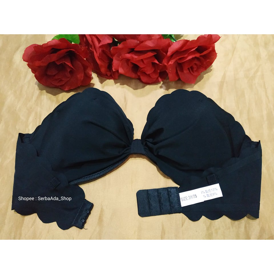 Bra Fashion Cantik Import Size 32-38 Tanpa Kawat