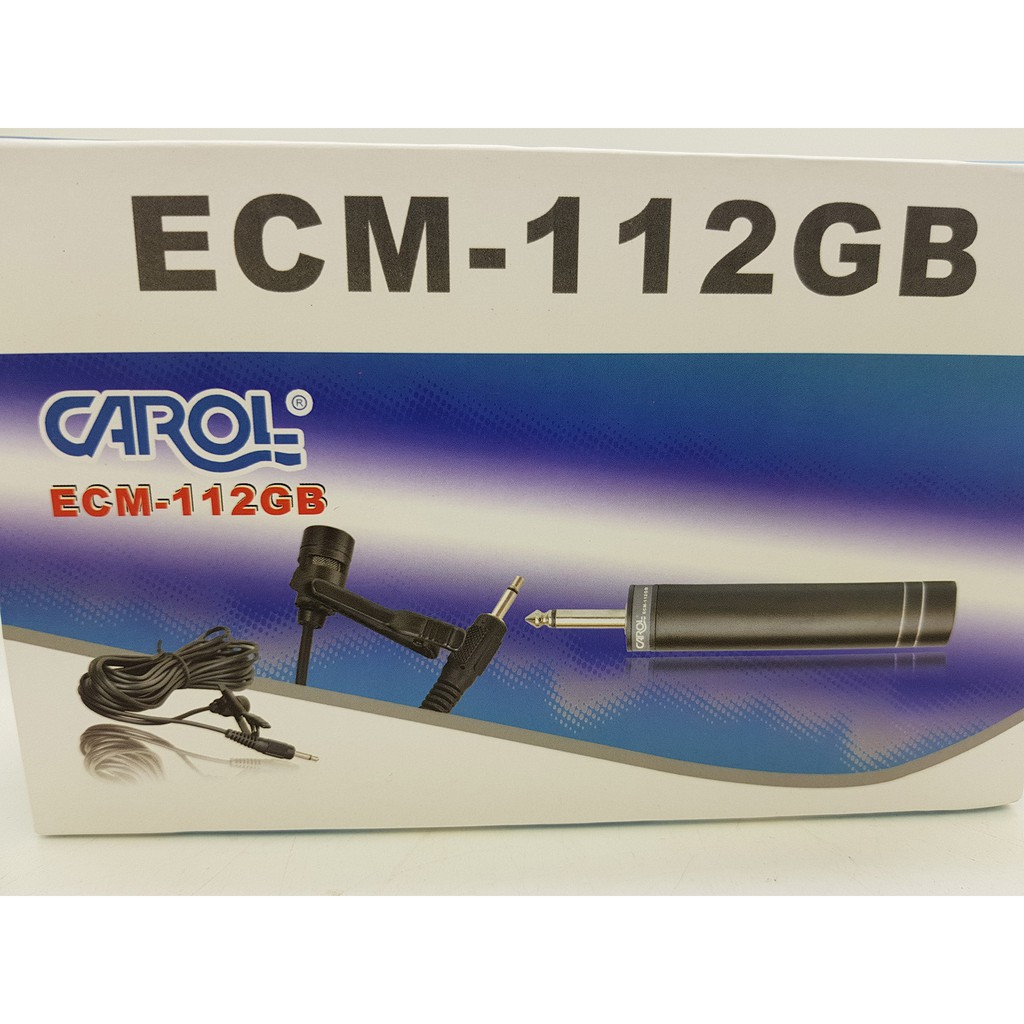 Microphone mic jepit CAROL ECM-112GB / MIC Kancing