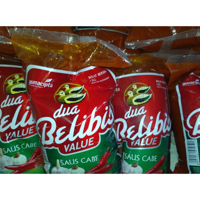 

Dua belibis value saus cabe 1kg