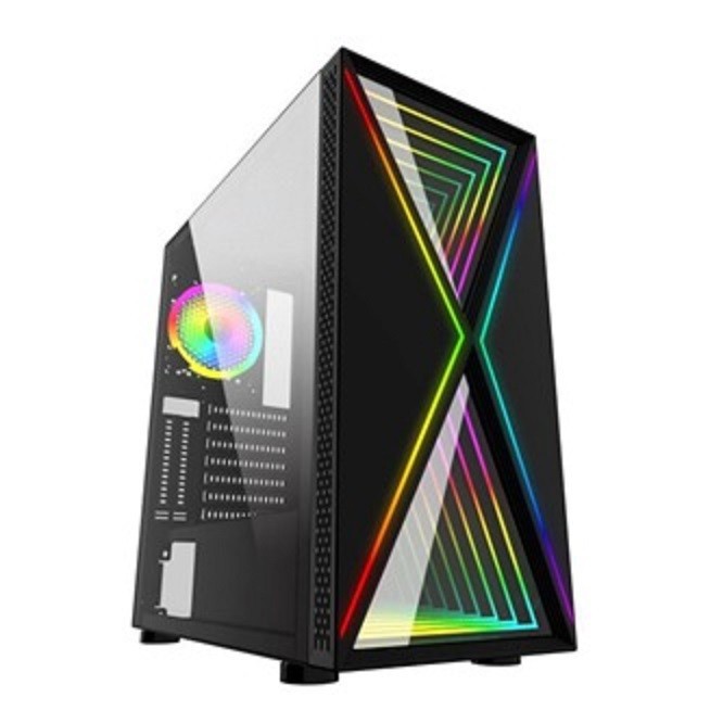 VURRION XENON GAMING ATX MID COMPUTER CASE (Non Fan)