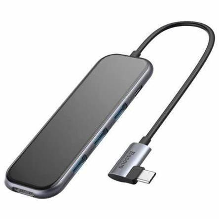 Baseus Adapter Hub Type C To 3X Usb 3.0 +Type C Pd +Hdmi Tejaswini