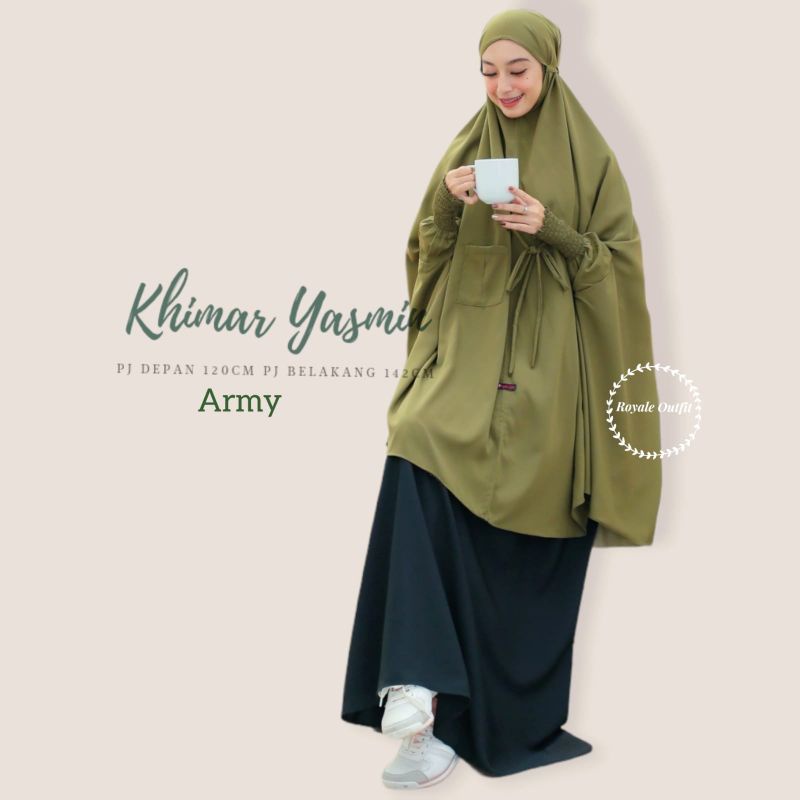 YASMIN KHIMAR|KHIMAR OVERHEAD|FREE CADAR TALI|ORI ROYALE