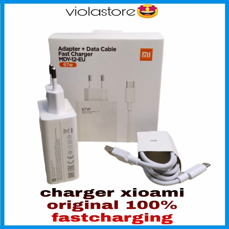 Charger Xiaomi original 100% fastcharging TYPE c