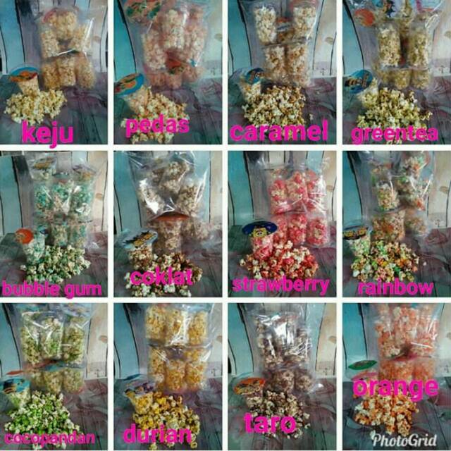 Popcorn cup gelas