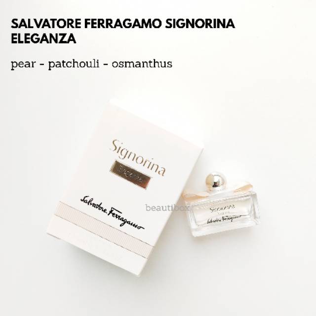 Salvatore Ferragamo Signorina Eleganza Miniatur - Parfum Mini Wanita