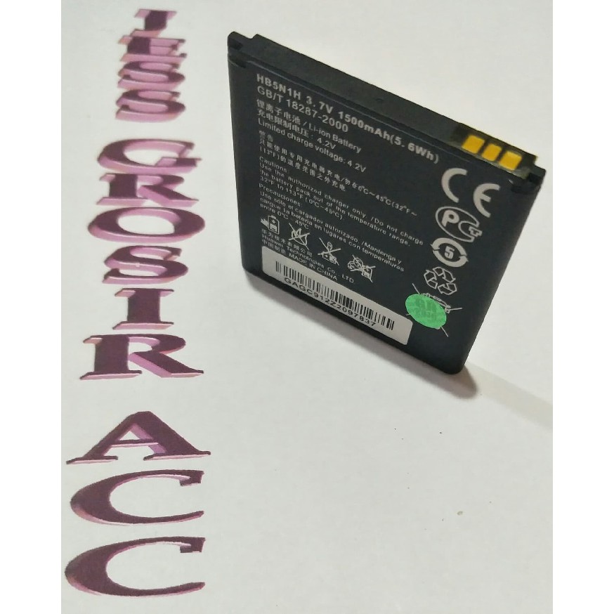 Baterai Battery Batre Original HW HB5N1H Buat Tipe Hp Y320 / Y325 / Y330 / G330D / U8818 / U30 HB5N1