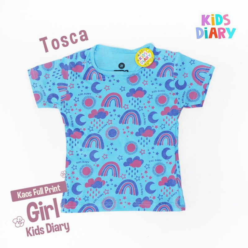 KAOS FULL PRINT GIRLS KIDS DIARY