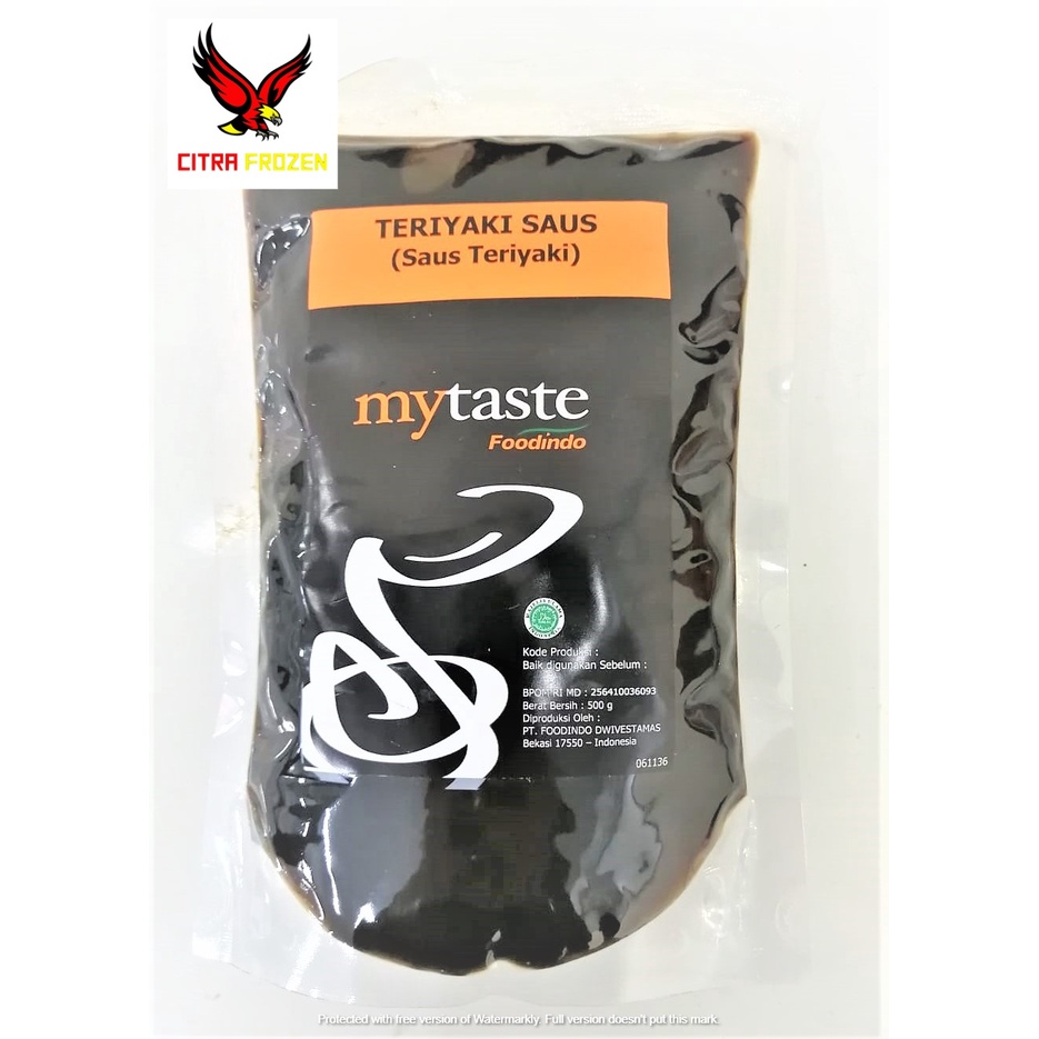 

My Taste Teriyaki Sauce 500gr