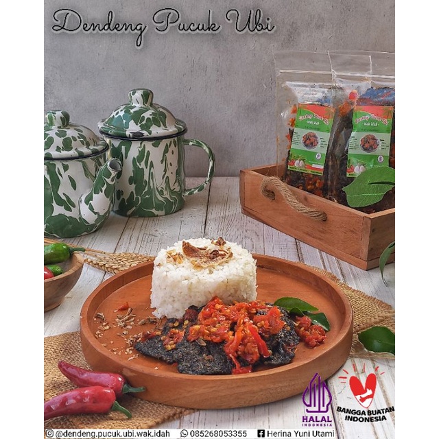 

Dendeng Daun Ubi ( Daun Singkong)