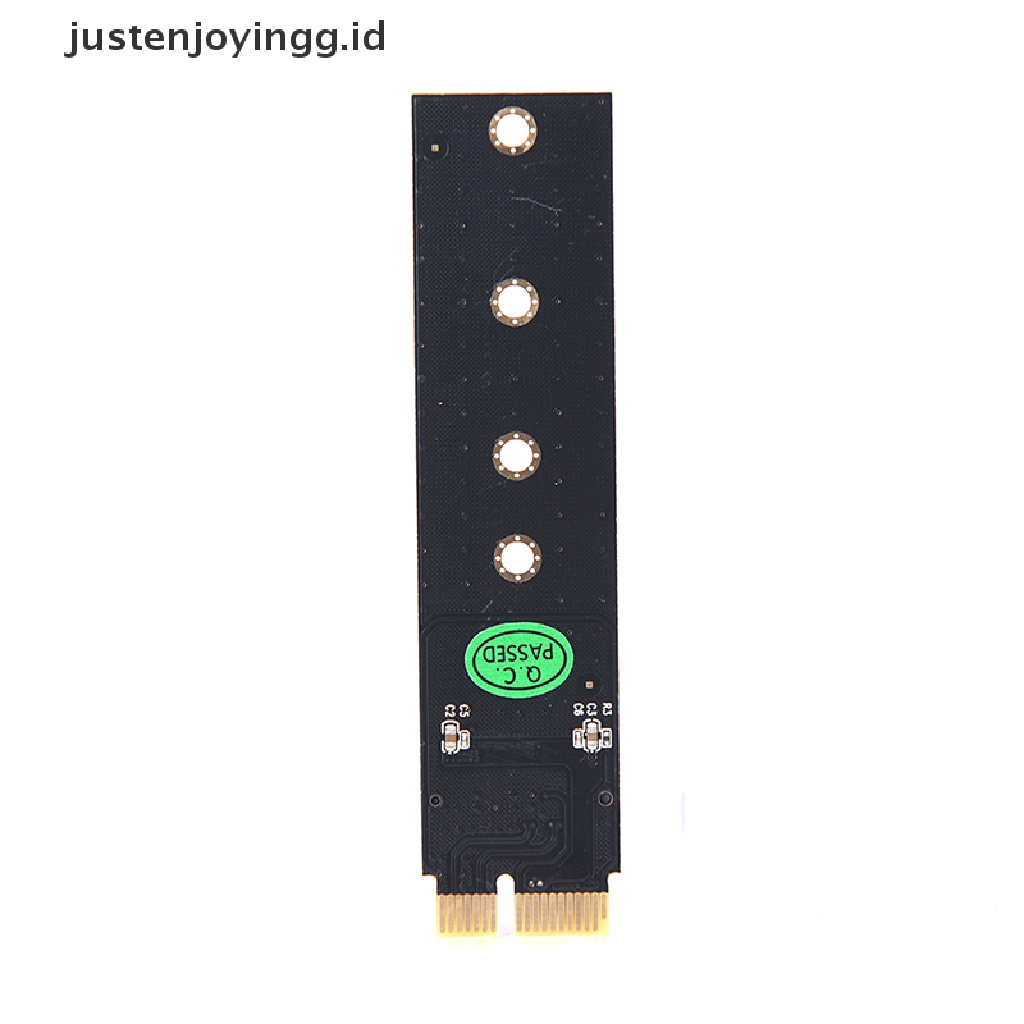 // justenjoyingg.id // Pcie To M2 Adapter Nvme Ssd M2 Pcie X1 Raiser Pci-E Pci Express M Key Connector ~