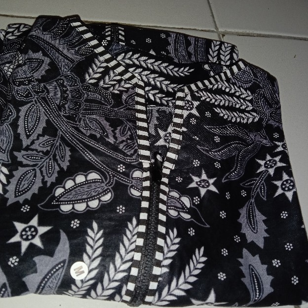 Baju Batik  Atasan Kemeja Cewek Kantor Bd 101