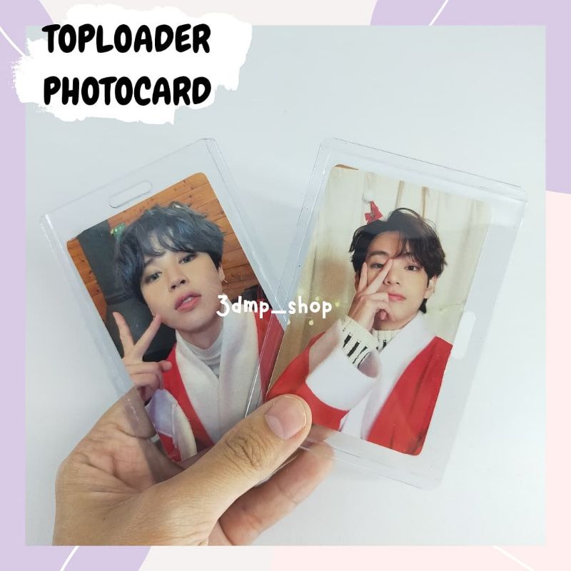 [MINIMAL BELI 4] Toploader inner glue card photocard lomocarcd polaroid photo lomo card