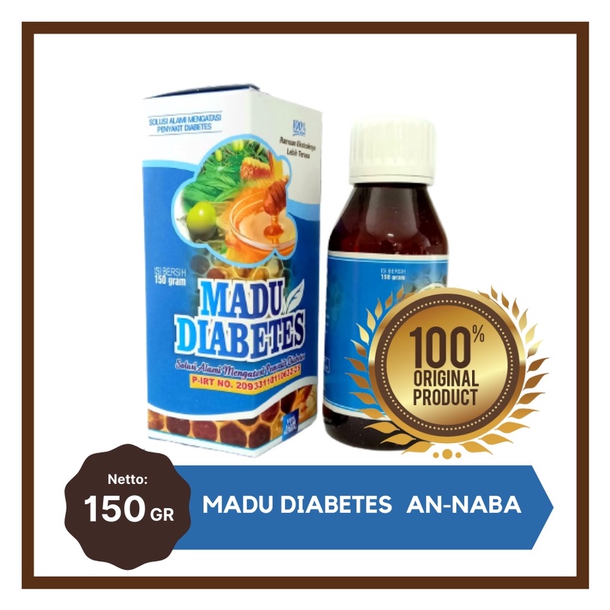 

MADU DIABETES AN NABA MADU PLUS EKTSTRAK SAMBILOTO CEPLUKAN MIMBA