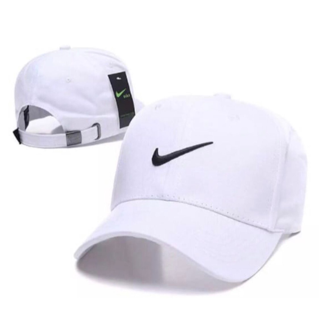 TOPI BASEBAL DEWASA PRIA DAN WANITA LOGO NIKE BORDIR MANUAL Bahan RAFELL TEBAL