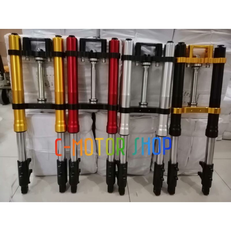 ( READY ) Delkevic Shock Usd Upside Down Delkevic Vixion Old Byson Scorpio Cb Shock Upside Down Vixi