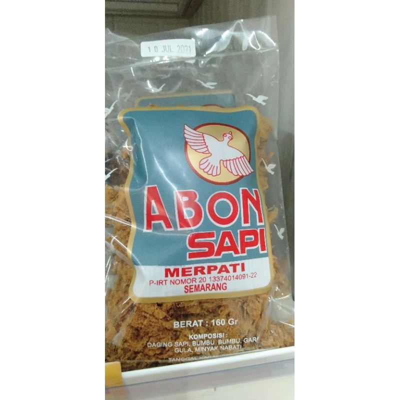 

Abon Marpati Sapi Crispy