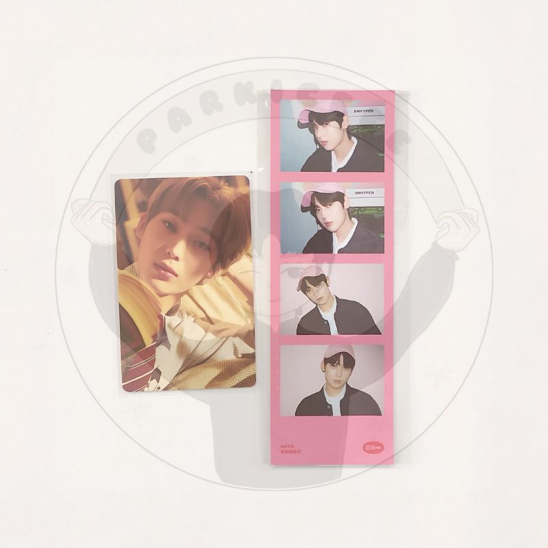 [READY STOCK] STOP COLLECT EDISION - SUNOO UMJ PHOTOCARD + 4CUT PHOTO STRIP