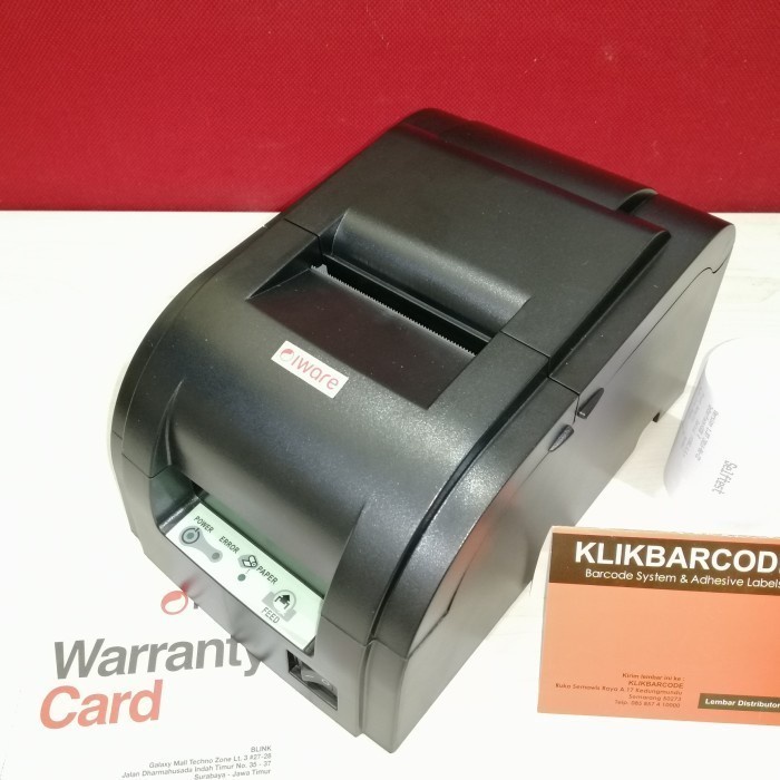 

PRINTER KASIR DOT MATRIX IWARE 7645 - USB + serial - 2PLY - 3PLY