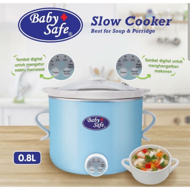 Baby Safe Slow Cooker LB007 SlowCooker Bayi Shopee Indonesia