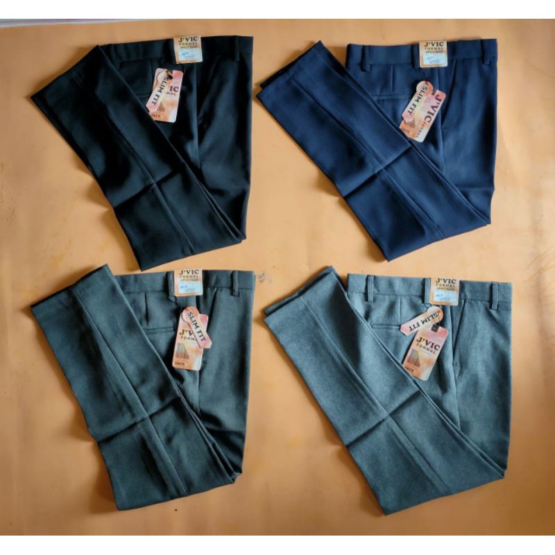 (Original )celana Kantor slim fit pria