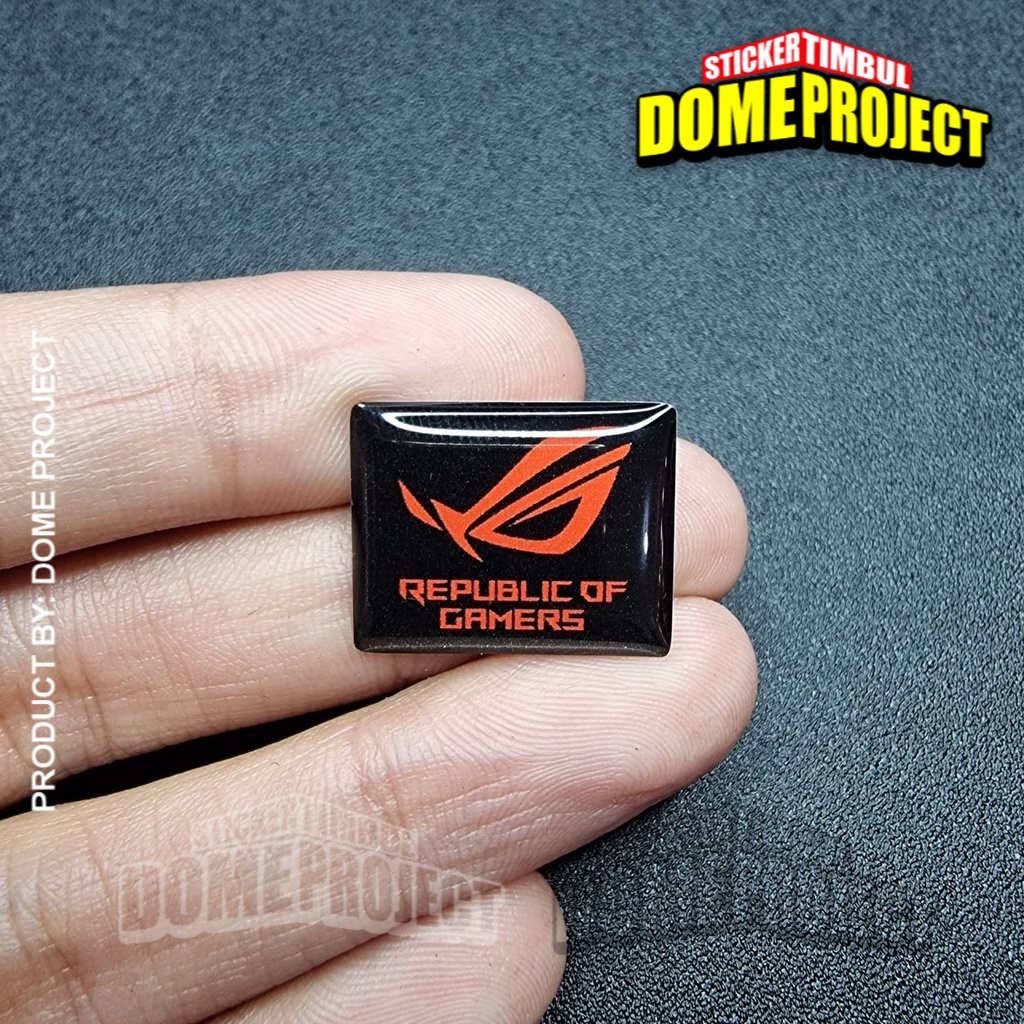 EMBLEM SPIDOMETER HONDA LOGO ROG STIKER TIMBUL AKSESORIS MOTOR STICKER SPEEDOMETER